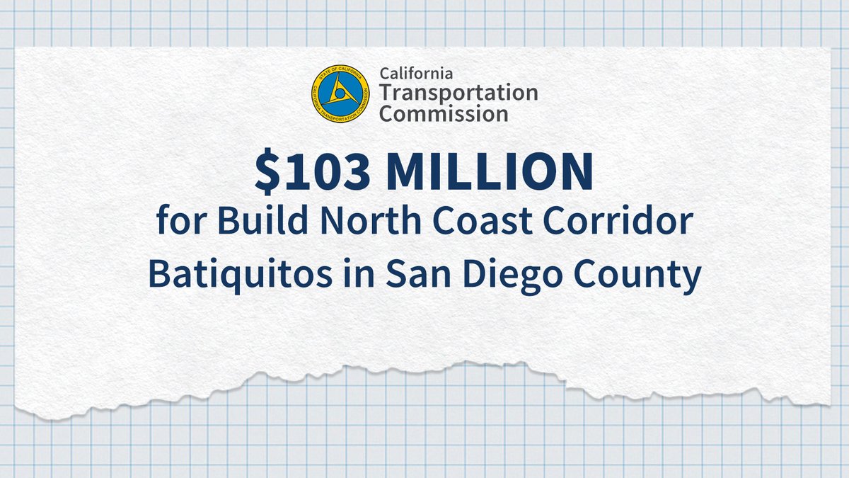 The North Coast Corridor Batiquitos in San Diego County project will replace an 80-yr-old wooden trestle bridge w/ a modern, double-track concrete rail bridge across the Batiquitos Lagoon and add a second mainline rail track in Carlsbad &amp; Encinitas. #SB1 <a href="/SenBlakespear/">Senator Catherine S. Blakespear</a> <a href="/asmtasha/">Assemblymember Tasha Boerner</a>