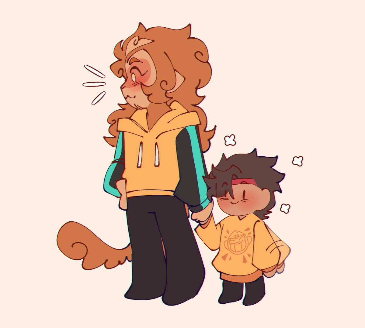 i got to doodle them guys #sunburstduo