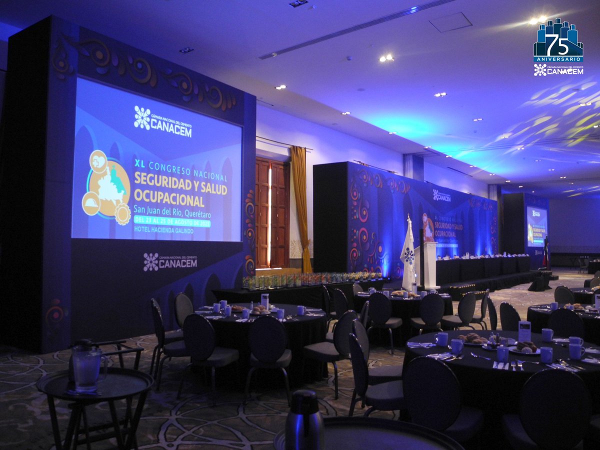 Canacem_Mx's tweet photo. ¡Es hoy, es hoy!
Ya estamos listos para dar inicio a nuestro #XLCongresoCANACEM.

#OrgullloCANACEM https://t.co/GnwFdGvkhu