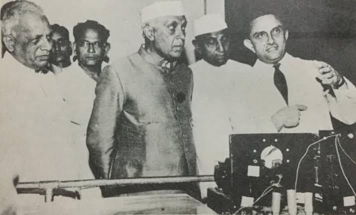 jazeldanish's tweet photo. Vision is the art of seeing what is invisible to others and Mission is to help founders and anyone or anything that helps founders helps  with mission.

Jawahar lal nehru and Vikram sarabhai
A momentous beginning to a great space program

#chandrayaan3mission #isroindia https://t.co/TQXVR51afN