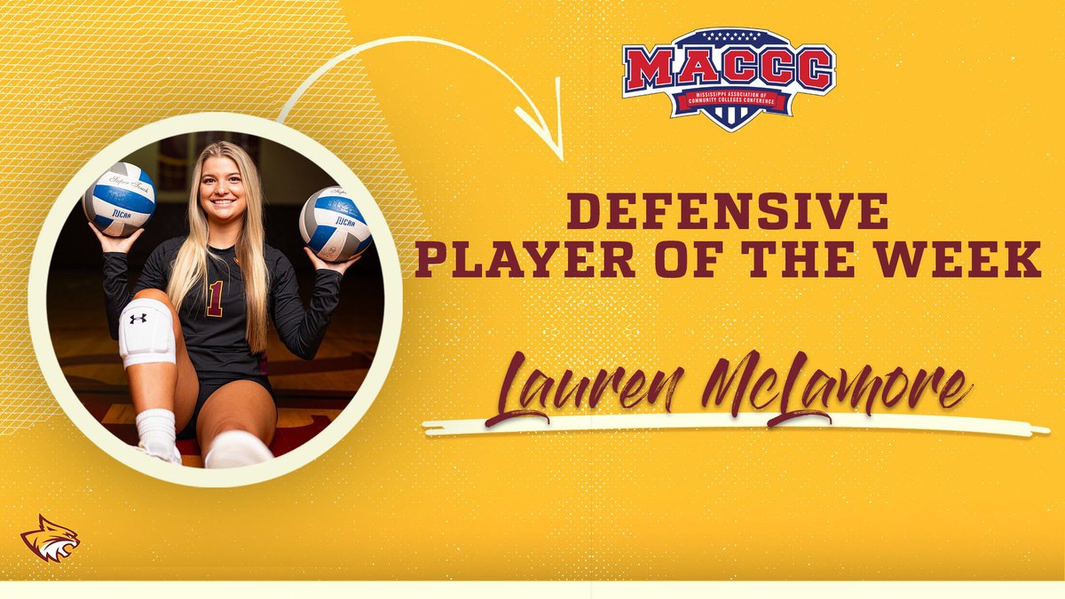 Pearl River's Lauren McLamore honored by MACCC 📰prccathletics.com/sports/wvball/… #RRR🐾