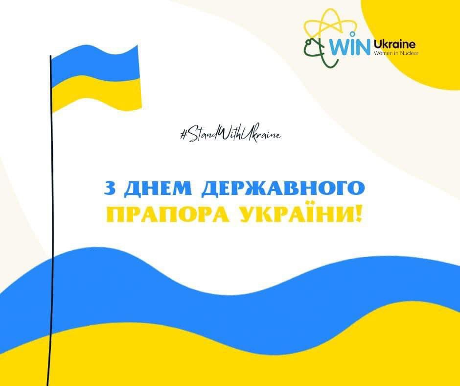 Yellow-blue colors are the colors of stability, indomitability, will and strength. We proudly raise our flag on our free land and will also raise it in every liberated town currently under occupation.

Together to victory!

Happy National Flag Day of Ukraine! 💙💛