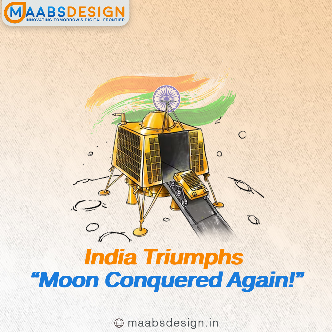 DesignMaabs's tweet image. "We made a decision on Earth and carried it out on the moon."
.
Thanks @isro.in You Made Us Proud.
.
.
.
.
.
.
#cy3 #moon #landing #lunar #southpole #chandrayan3