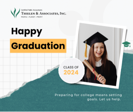 thielencpa's tweet photo. Today, the average college graduate owes $28,950 in debt, while the average salary for a recent graduate is $55,360. Preparing for college means setting goals, staying focused, and tackling a few key milestones along the way—starting in the first year of high school. Let us help. https://t.co/oJofxtC31P