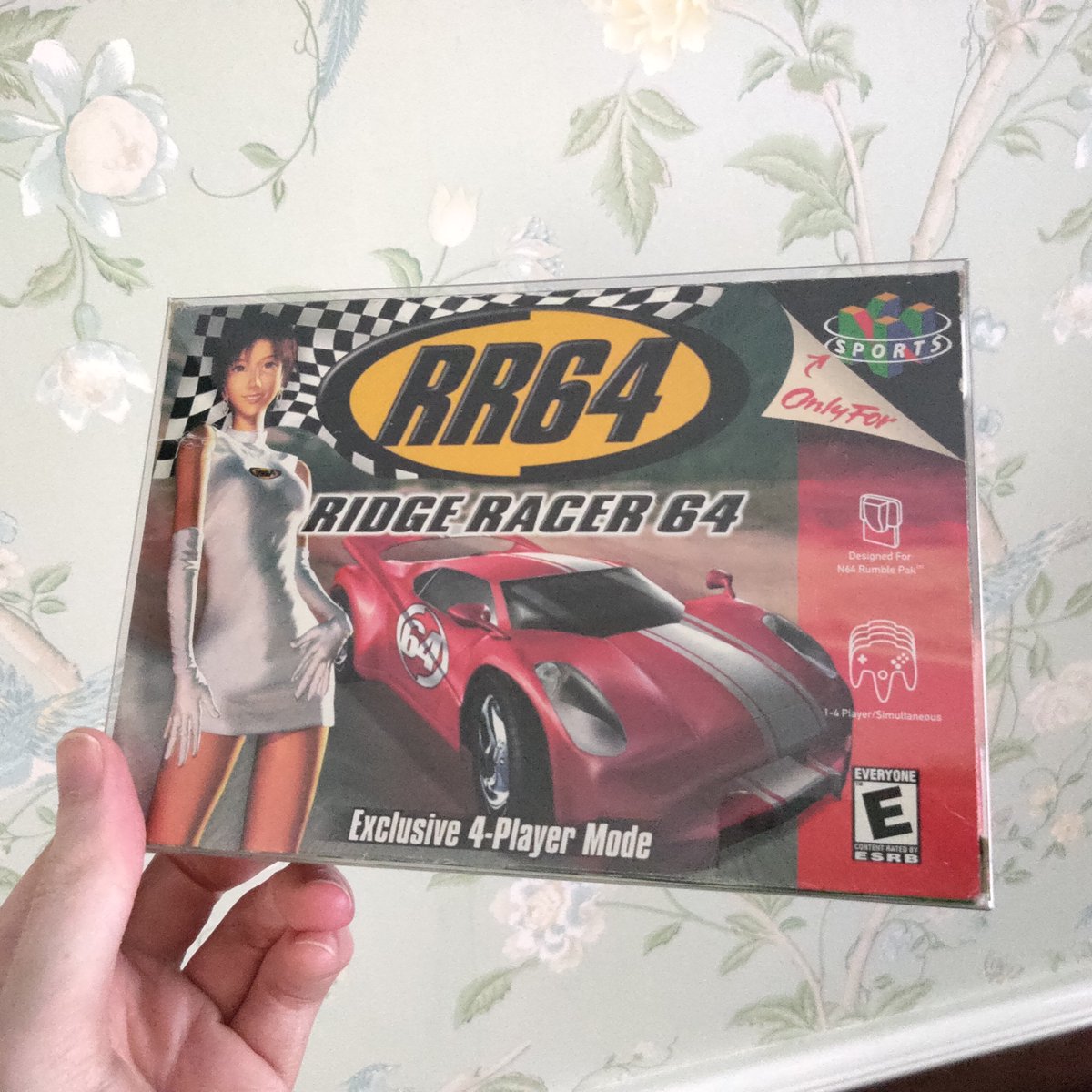 New arrival today to add to my NTSC N64 library. 🏎️

#RetroGaming #N64 #Nintendo64 #Namco #RidgeRacer