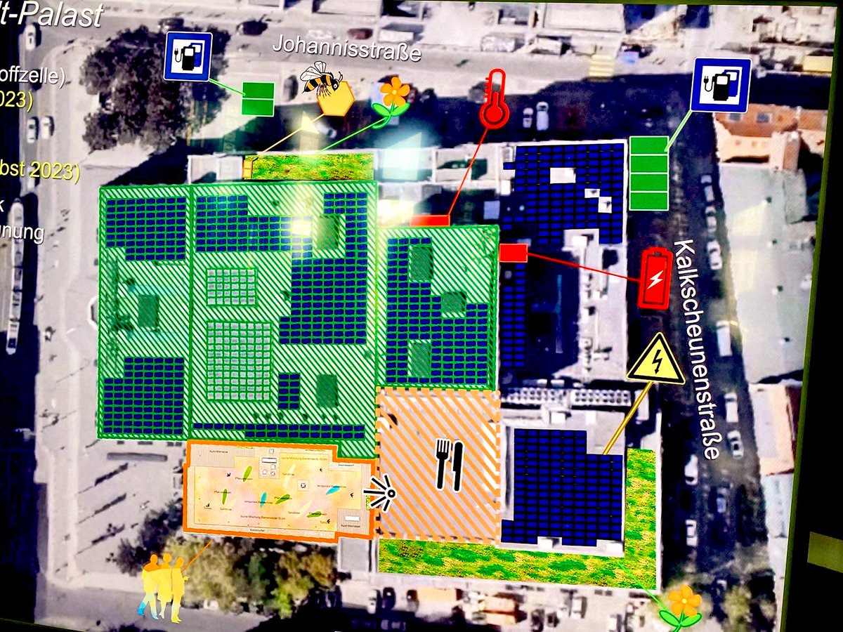 SenWiEnBe's tweet photo. 3. Halt: Der Friedrichstadt Palast
will ordentlich Energie &amp; CO2 sparen, mit Solardach, Wärmepumpe, E-Ladesäulen, u.v.m. Damit das gut klappt, kommt smarte Gebäudetechnik des Neuköllner Traditionsunternehmens (1927) Kieback&amp;Peter zum Einsatz. Große Bühne für die #Transformation https://t.co/xIqx9wMan3