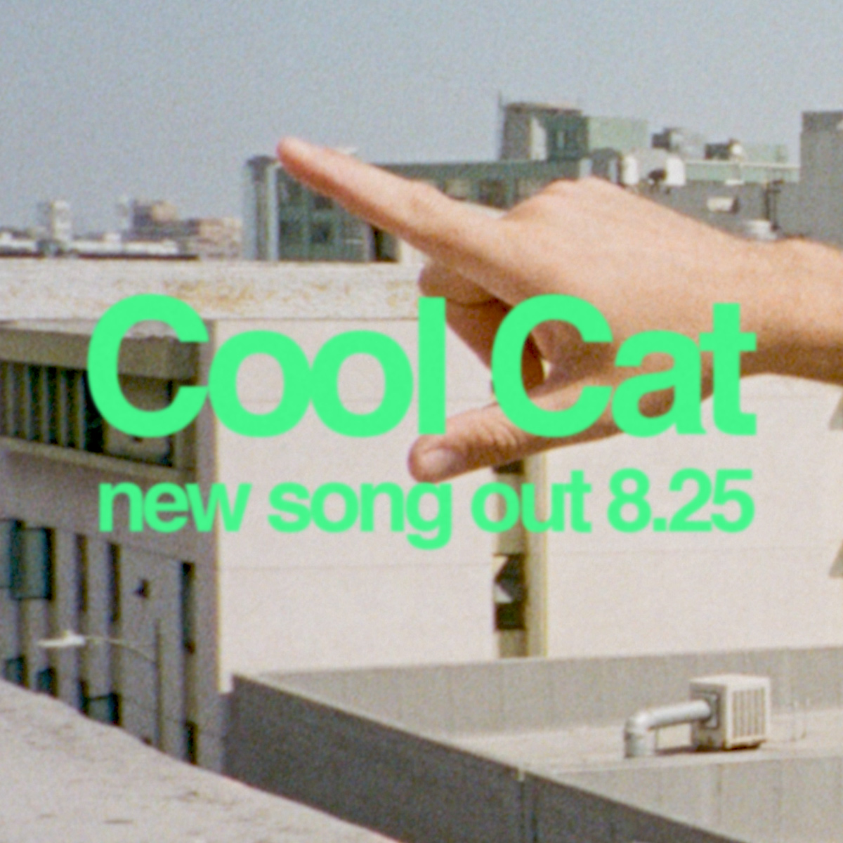 Hey, pre save COOL CAT - out this Friday lnk.to/coolcat