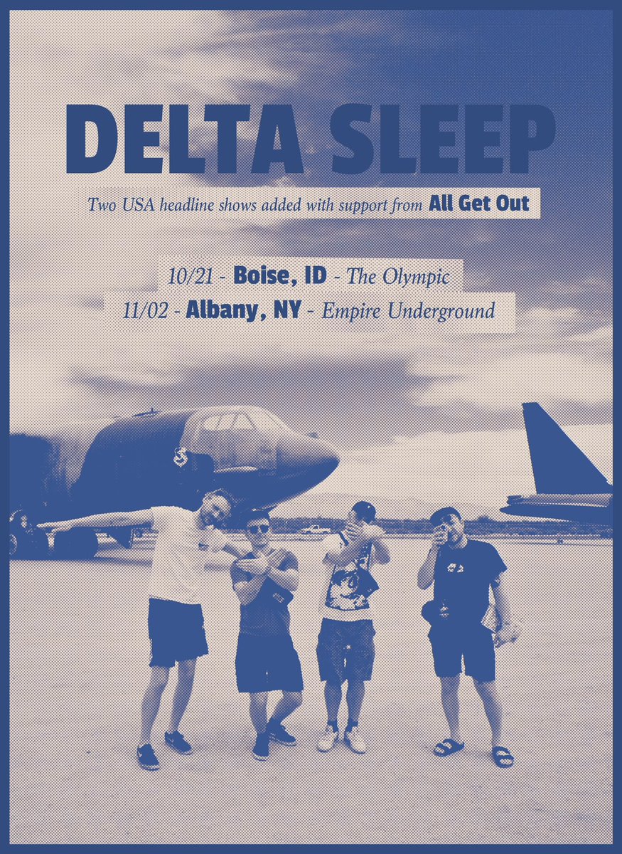 We’re playing two shows with @deltasleep around our @therealTDH tour. Tickets on sale Friday at 10am.