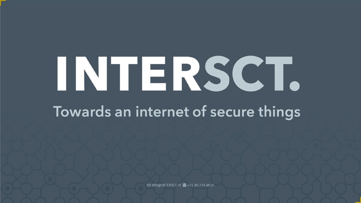 hweffers's tweet photo. The NWO NWA INTERSECT project (@INTERSCT) is organizing the 2023 edition of its INTERSCT. Workshop on cyber security of Internet-of-Things on 19 September 2023 at @TUEindhoven. For information on program and registration is available at https://t.co/28IO1iHFmL. https://t.co/Ksy4APF2wg