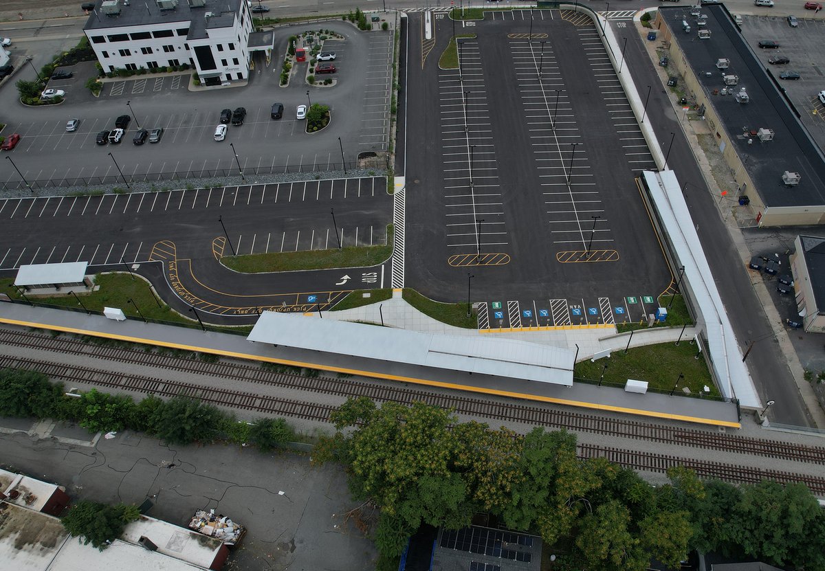 Greenwood is working on #infrastructure throughout the Northeast, including the metal roofs on the #SouthCoastRail stations. This rail project will connect Boston and Fall River for the first time since 1958! #commercialroofing #buildingenvelope