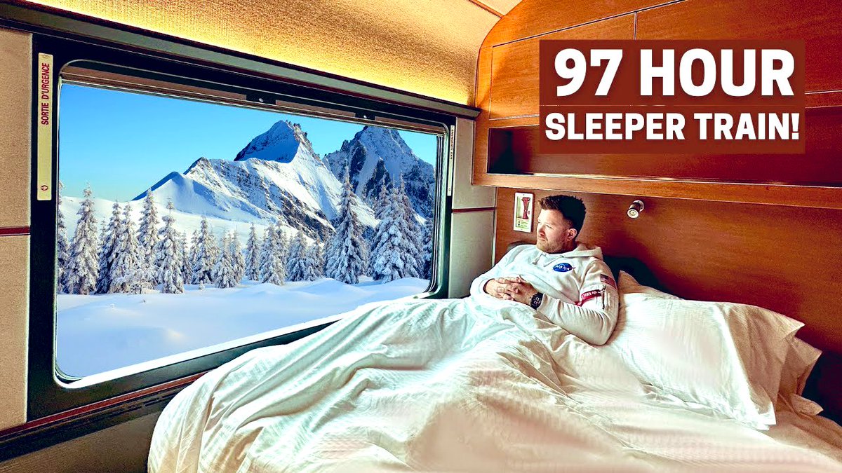MRutchland's tweet photo. This particular train is operated by Rocky Mountaineer and they are a private railway company that operates luxury train journeys through the Canadian Rockies.

The passenger train in the Canadian Rockies is designed to maximize the views of the stunning scenery. The cars are equipped with large windows and glass-domed roofs, so passengers can enjoy the views from all angles. The trains also have comfortable seats and amenities such as dining cars and observation cars.

The seats are comfortable and reclining, so passengers can relax and enjoy the journey.

The dining cars offer a variety of meals and snacks, so passengers can eat and drink while they enjoy the views.

The observation cars have large windows and a bar, so passengers can relax and enjoy the views while they have a drink.