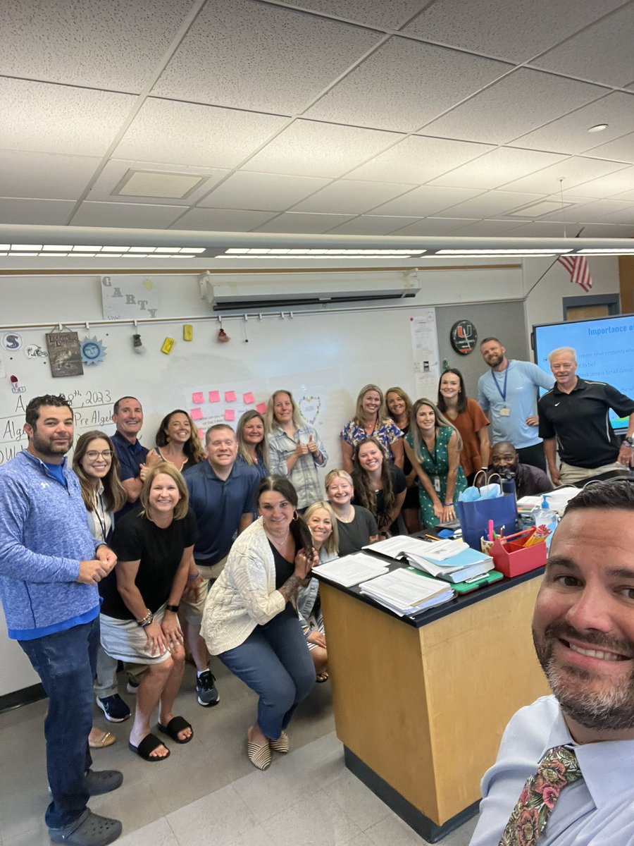 Powerful morning here in QCSD.  Empowering start to 2023/24 and cannot wait to get kids in on our buildings!! #QCSDProud #PantherPride <a href="/thomascmurray/">Thomas C. Murray</a> <a href="/mfriedmanPGH/">Dr. Matthew Friedman</a>