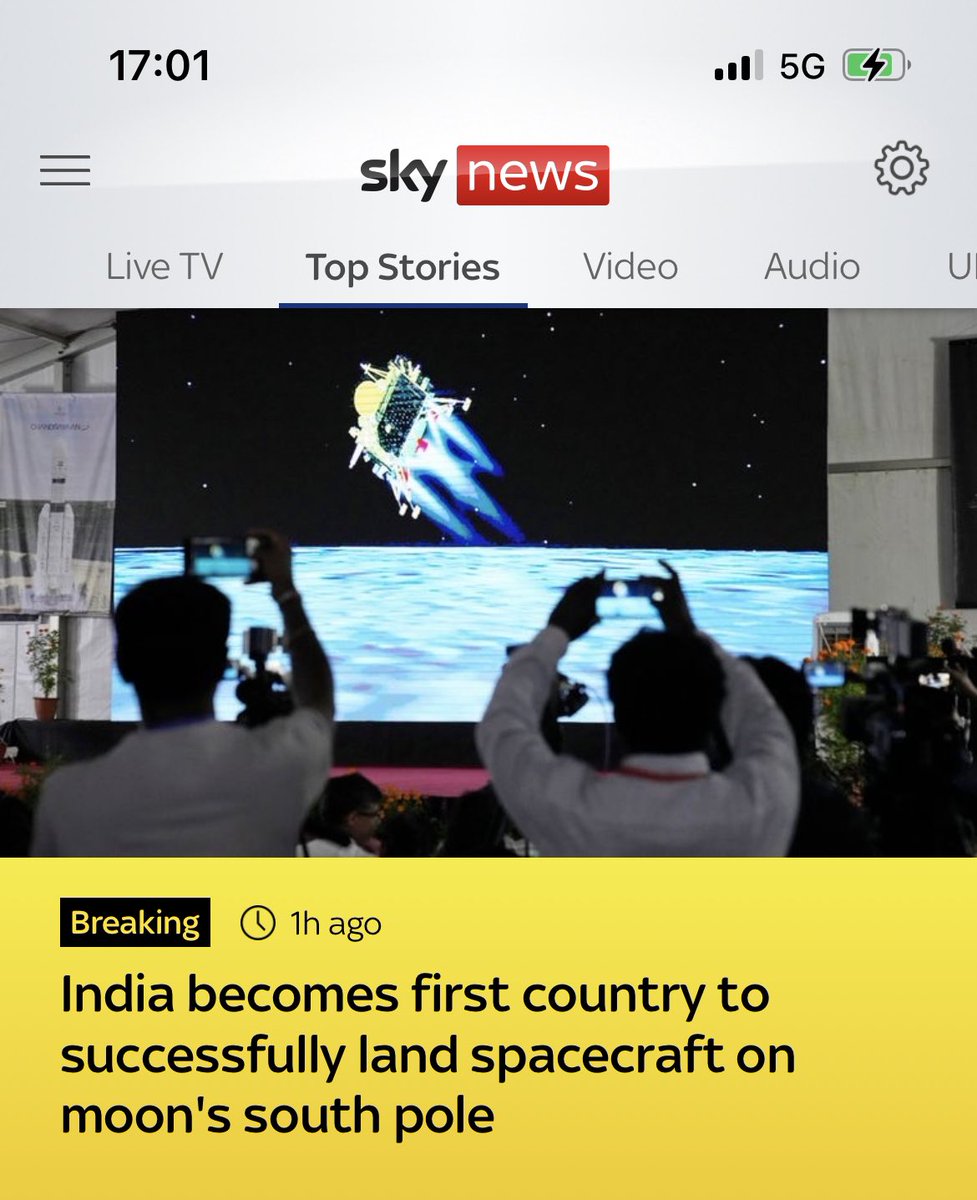 Congratulations India ❤️ 
You are excellent 👍 👌 
What a fantastic news ❤️ ❤️ ❤️