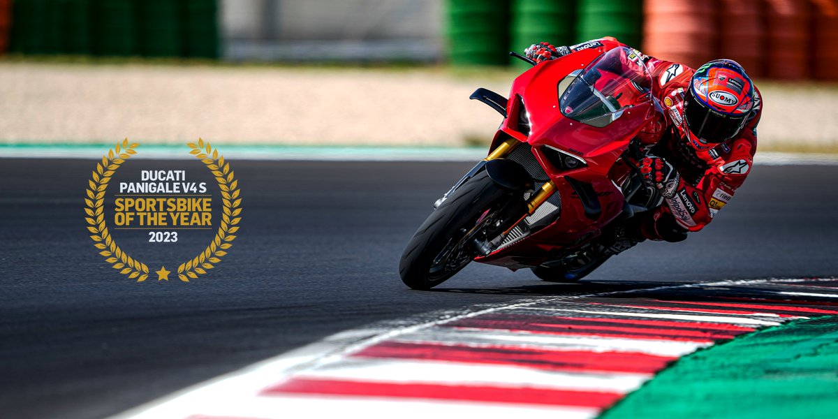 DucatiUK's tweet photo. Ducati has won four @MCNnews Awards today including the prestigious “Manufacturer of the Year”

Which of our award-winning bikes below best suits your riding style? #Ducati #MCNAwards https://t.co/SzJ0DKFZnu