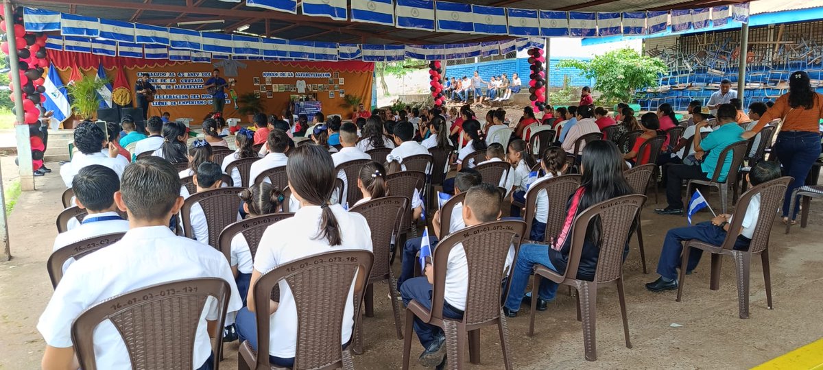 Acto en saludo al 43 aniversario  del cierre de la Cruzada nacional de alfabetización  y la declaratoria libre de  empirismo docente  a nivel municipal.
#PatriaBenditaYLibre