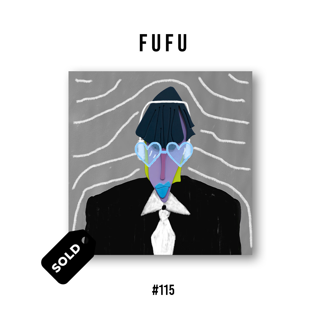 FufuDesignNFT's tweet photo. The first sold APRA : FUFUs #115 is gone 💥

#NFT
#NFTCommunity
#CryptoArt
#DigitalArt
#NFTArtist https://t.co/XneiMvqCn8