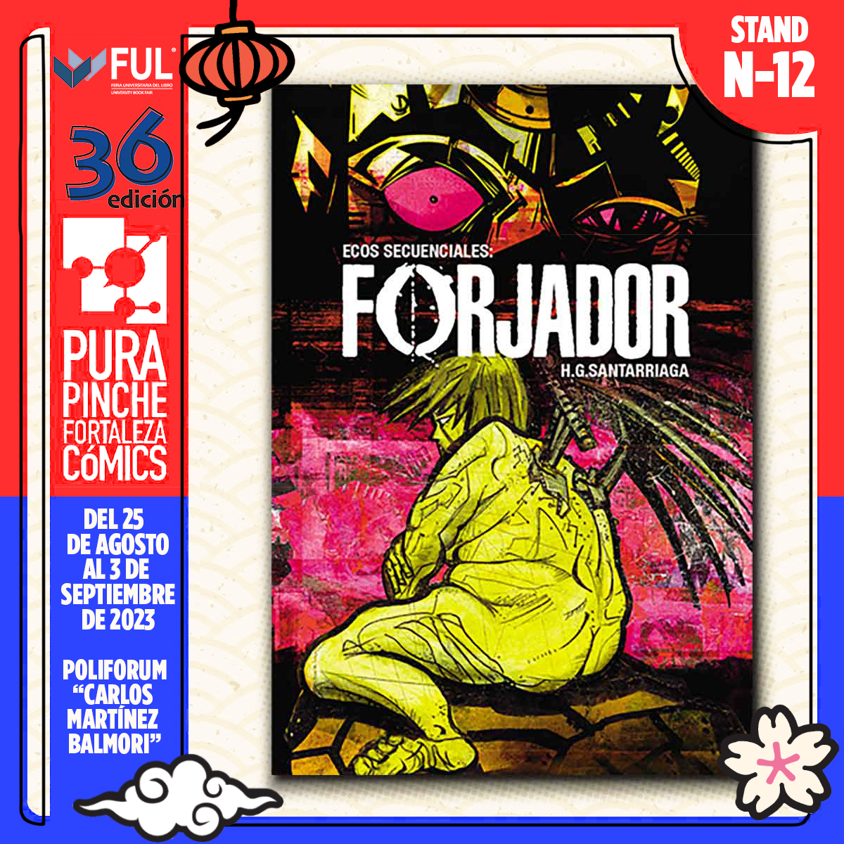 hgsantarriaga's tweet photo. FORJADOR es una antología de cómics mexicanos de melancolía, desamor y soledad está disponible en Pachuca, Hidalgo en #FUL36 en el stand N-12 desde el 25 de agosto y hasta el 3 de septiembre de 2023.
#CómicMexicano #NovelaGráficaMexicana #Pachuca https://t.co/ZlSnTyqfV6