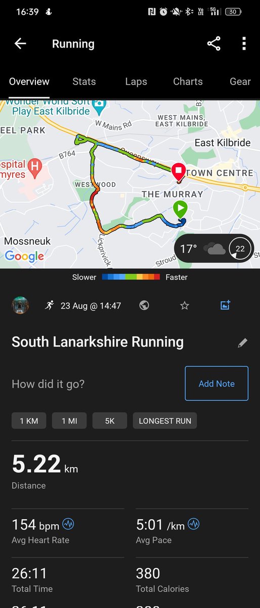scottyhadden8's tweet image. New watch trial today 🤣🤣 6
Am push session in the gym work and a 5k 15k steps beauty of a Tuesday #garmin  #garminfenix7 #gym #5krun