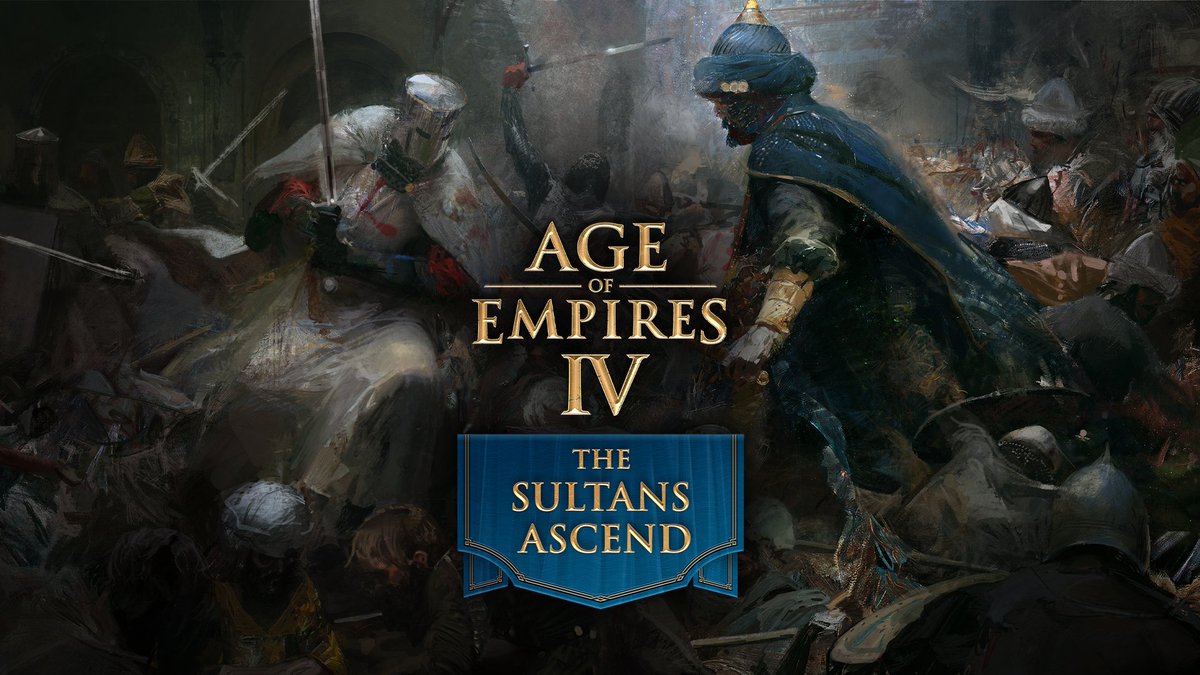 AgeOfEmpires's tweet photo. Explore new territories, lead powerful armies, and immerse yourself in the rich history of the Middle East with Age of Empires IV's exciting upcoming expansion: The Sultans Ascend!

More details coming soon!

🛍️ Wishlist: https://t.co/tFlx8Aumpd https://t.co/QcBPF3m047