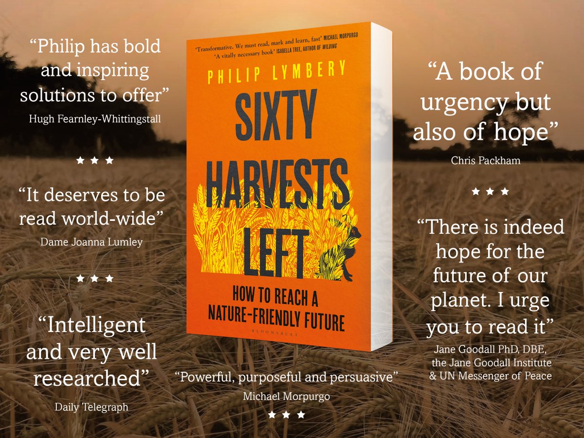 ciwf's tweet photo. Factory farming is the biggest cause of animal cruelty worldwide, it drives biodiversity loss and fuels the climate crisis. 

We have to end factory farming and #60HarvestsLeft by @philip_ciwf shows us how. Get your copy: https://t.co/I5zg9GrlRU https://t.co/SVpwsZNZYH