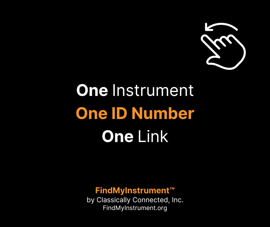 CCIncOrg's tweet photo. Where can you go to reliably identify #musicalinstruments? 🧐 FindMyInstrument™ provides a unique ID number for each one, like the Anqi Ni 2019 "Opus 1" #violin: https://t.co/MqL4sje0SG 
#findmyinstrument #fineinstruments #luthier #instrumentmaker #classicalmusician https://t.co/bQAwwLnIIe