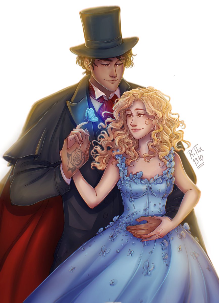 He smelled of magic and heartbreak, and something about the combination made her think that despite what he claimed, he wanted to be her hero.

⊱❊⊰⁣⁣⁣

⤞ art by ritta1310 
⤞ commissioned by me

🦋Tella & Legend🎩

#booktwt #tellalegend #caraval #stephaniegarber #fanart