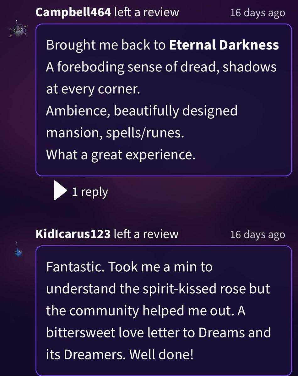 cursed_places's tweet photo. The Dreamers are joyous. The House is pleased. 

But it hungers for more. Come explore This Place #MadeInDreams 

https://t.co/fE5UV05uj5

#DreamsPS4 #DreamsPS5 https://t.co/EY1ipoU0Dz