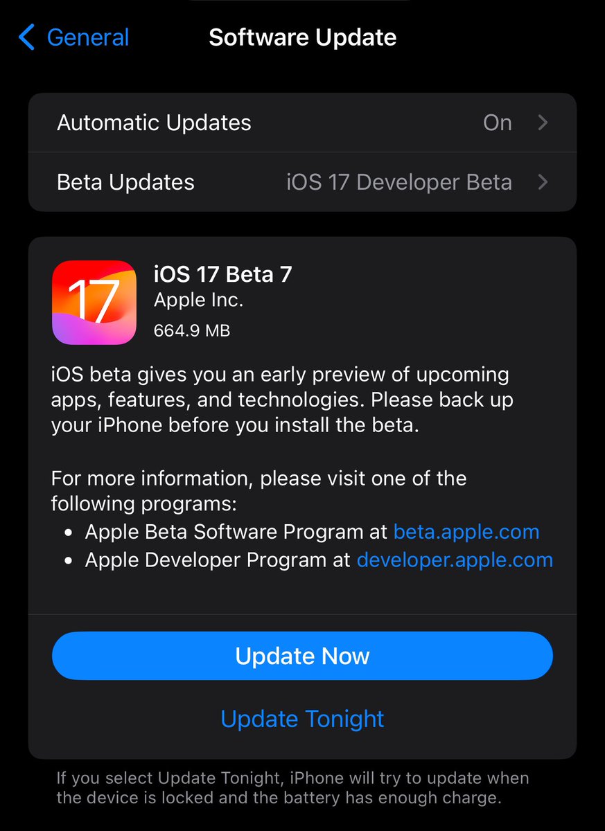 Plan_DeFi's tweet photo. 🚀 iOS Dev Beta 7 & WatchOS Dev Beta 7 are now live! Update your devices to experience the latest features and improvements. Stay ahead of the curve and get ready for the official release next month! 📱⌚️

In #iOS17Beta7, several changes and refinements have been made as the final release approaches. One notable change is the return of haptic feedback for the mute switch, which was removed in Beta 6 due to a bug. The vibration has also been slightly altered, with haptic feedback vibrations lasting a bit longer, making them easier to notice.

As the release date approaches, the focus has shifted more towards small refinements and bug fixes rather than introducing new features.

Some other changes in Beta 7 include:
•Refined mood-tracking animations for the State of Mind feature in the Health app.
•Repositioned the "End" button in the middle of the Keypad of the Phone app.
•Shazam app gets two new Lock Screen widgets: a small widget with an icon of the app and a medium with the title of the song played last.

#WatchOS10Beta7 #iOS17 #Apple #AppleWatch

(yes, I use both #Iphone14ProMax & @solanamobile #SAGA)