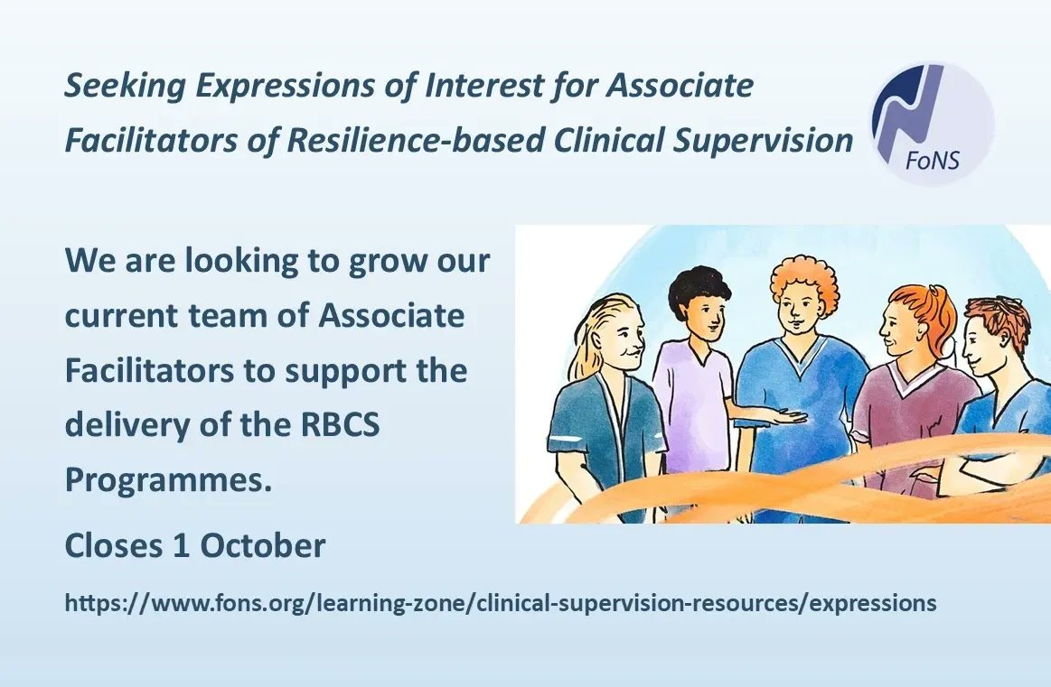Why not help us grow our current team of Associate Facilitators to support the delivery of the RBCS Programmes? Hugely rewarding &amp; fulfilling
buff.ly/45bJSkp 
@GraceatFoNS <a href="/MrsBosanquet/">V.Prof Joanne Bosanquet MBE RN FRCN FQICN 🏳️‍🌈</a> <a href="/ADunmall/">amy dunmall</a> <a href="/BhrPractice/">BHR_Practice Development Team</a> <a href="/Suzanne02190370/">Suzanne McFarlane</a> <a href="/sheebajefferson/">Sheeba</a> <a href="/KarenDavies9040/">Karen Davies 🐝🌈 🇪🇺#WhoSaysYouCan't</a>
