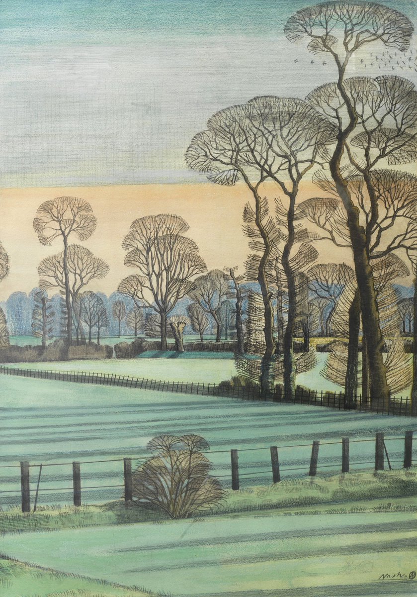 marysia_cc's tweet image. Paul Nash (British, 1889-1946)
A Drawing, 1913