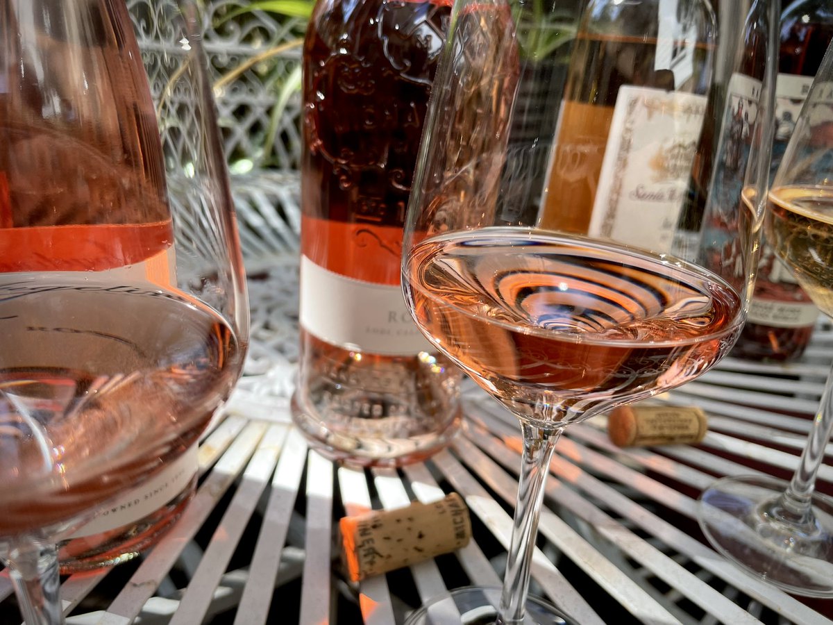 BartenderComp's tweet photo. Wine tasting Wednesday… This weekend’s parties will be trying our favorite new rosé! #roseallweekend #thinkpink #winenot https://t.co/3I0NktG9lZ