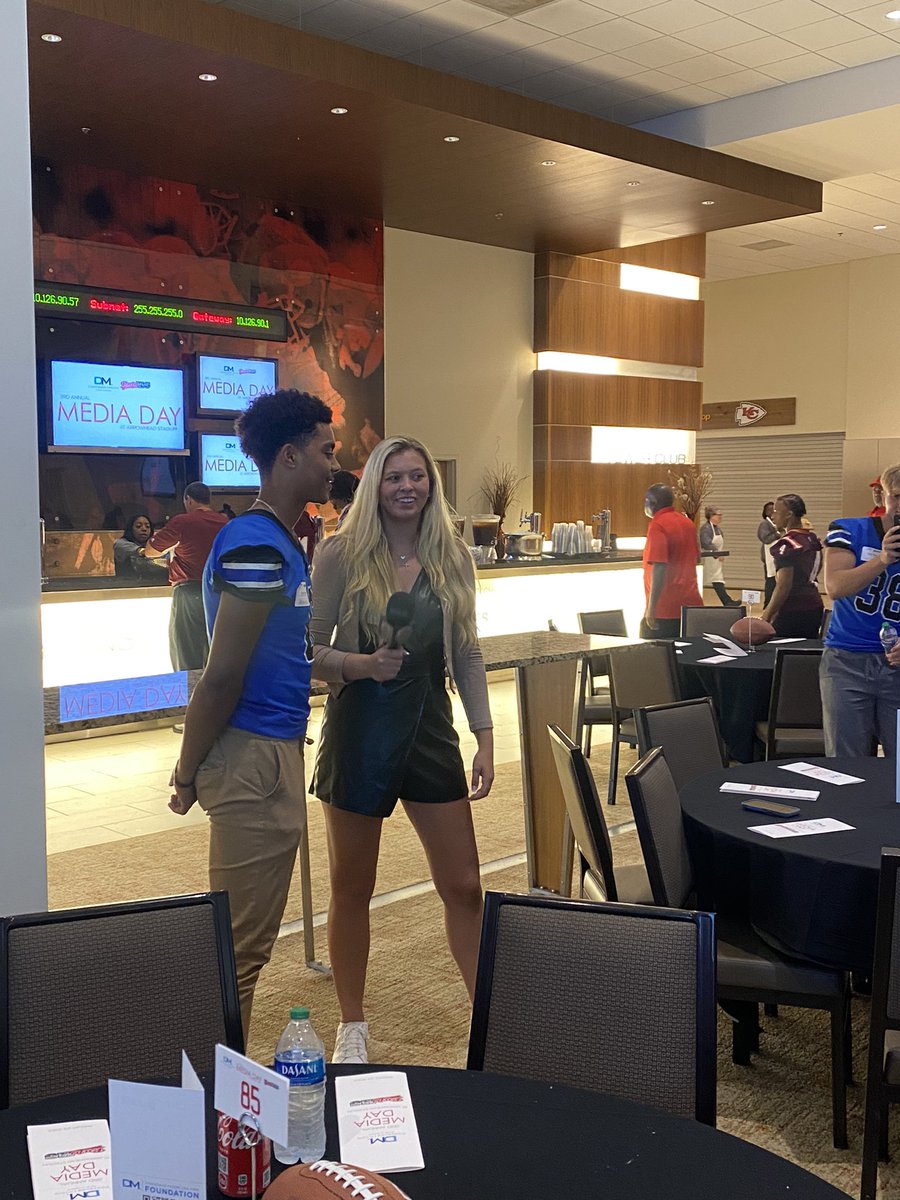 Big thank you to Mike Dipasquale, The Dispasquale/Moore firm, and the <a href="/Chiefs/">Kansas City Chiefs</a> for hosting us on Media Day!