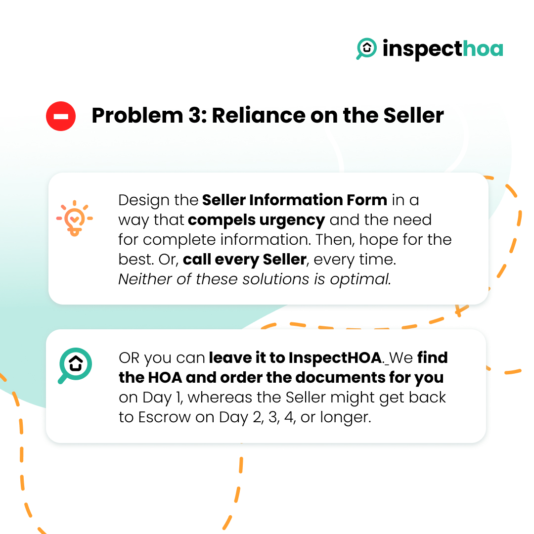 WeAreRexera's tweet image. Acquiring HOA documents at closing can get on the nerves of everyone involved. But you can handle it🚀 

More solutions in our blog: bit.ly/45iBRu3

#hoa #hoadocs