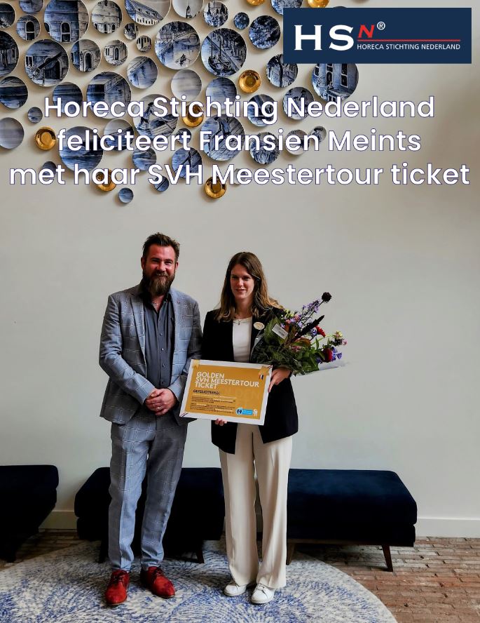 Namens @SVH mochten wij twee cursisten verblijden met een Golden SVH Meestertour Ticket! 🤩Cursist 1: Francien Meints van Hotel Arsenaal
<a href="/WestCordHotels/">WestCord Hotels</a>