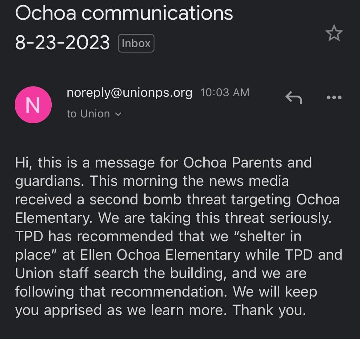 Another bomb threat, in the name of "fighting wokeness". Traumatizing children and parents in the name of 'fighting wokeness' is horrible. 
Fuck the asshole who called in this threat and brought one of our favorite volunteers to tears..#oklahoma #tulsa