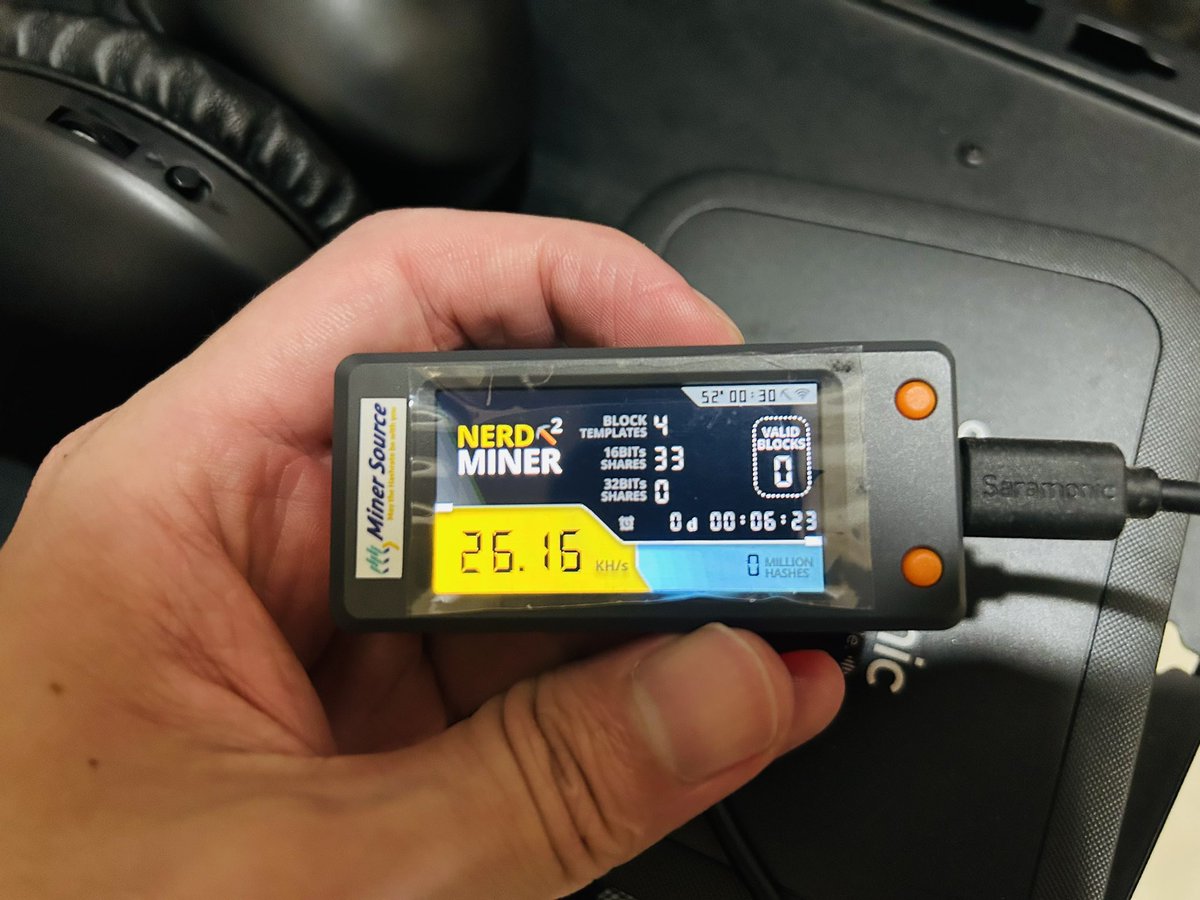 最近才有一個小算力礦工挖到比特幣你相信這麼小一個東西可以挖到$BTC 嗎？ 我已經拿到一些礦機免費送