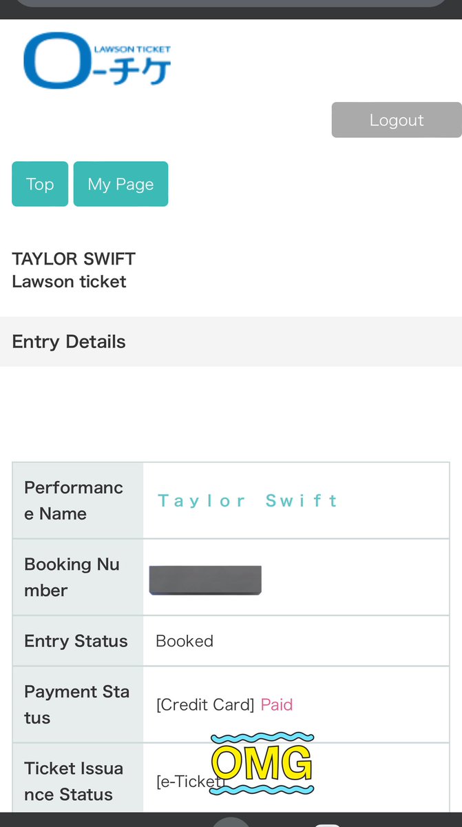 midoswift13's tweet photo. O!M!F!G we secured eras japan tixxx on our 3rd try 😭😭😭 https://t.co/il2NDBGgyD