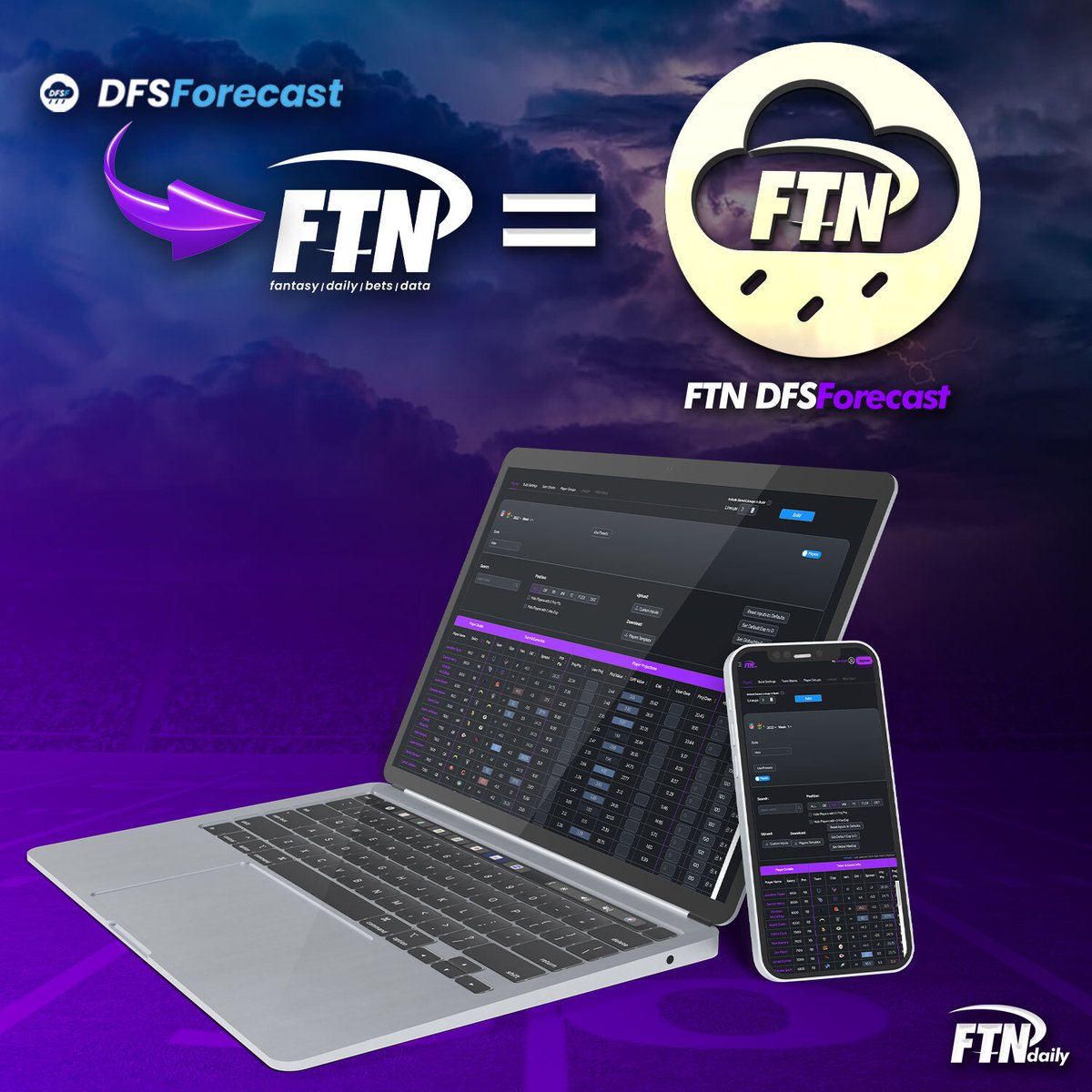 MagicSportsGuy's tweet image. 📢@FTNNetwork Announcement

We are thrilled to announce we have acquired @DFSForecaster!

@CalebNelsonDFS &amp;amp; @Satello3 have created innovative, powerful &amp;amp; easy-to-use tools, using historical #DFS data to build intelligent lineups.

9/1/23🚀

More Info⬇️
shorturl.at/hiHV9