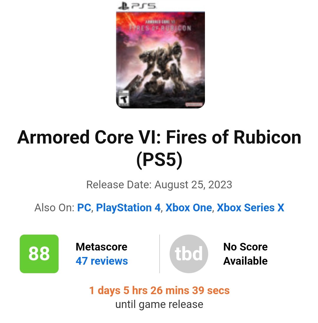 Review  Armored Core VI: Fires of Rubicon - XboxEra