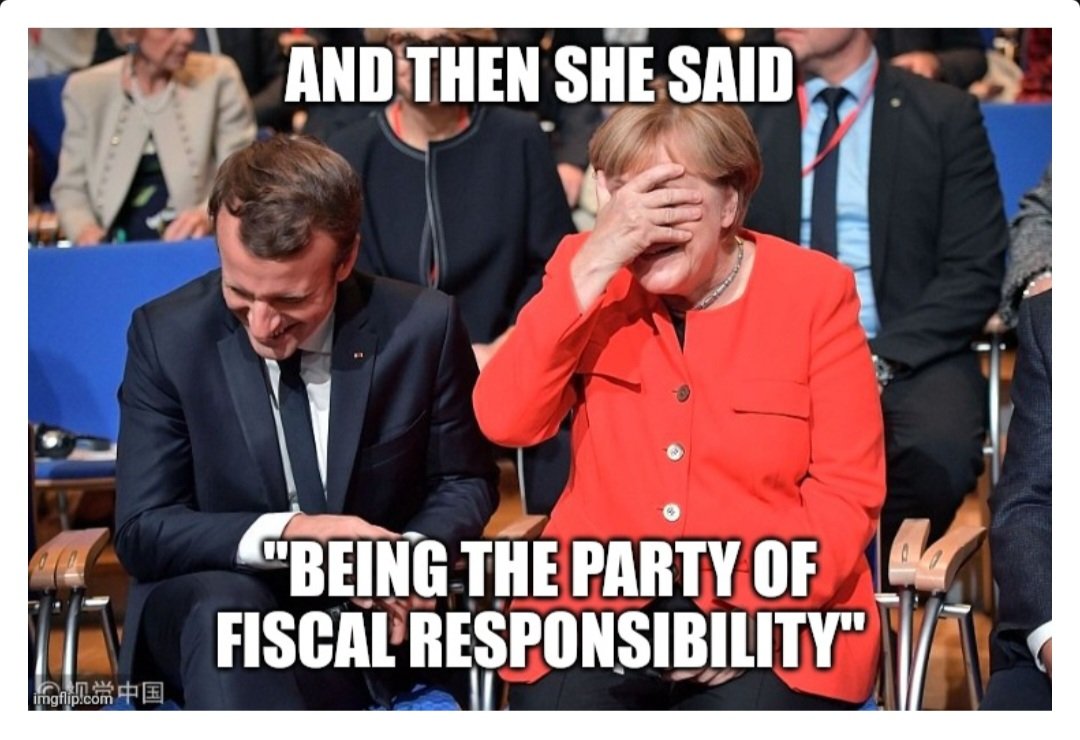 @mklyndn @edwinhayward They should get Liz Truss to make the announcement. Hearing her utter the words 'being the party of fiscal responsibility' should give the EU a good laugh?