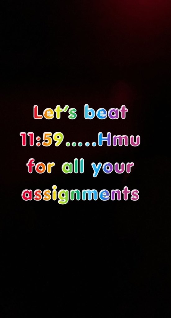 For due paper or assignments hit me up.
Whether MLA, APA, Chicago or Harvard style.
Good scholarly articles and ZERO PLAGIARISM.
#su #su26 #su24 #su25 #jsu26 #jsu24 #jsu25 #lsu26 #lsu24 #asu26 #asu24 #asu25 #ASUTwitter #myasu #xula26 #xula24 #xula25 #GSU25 #gsu24 #ncat25 #ncat24