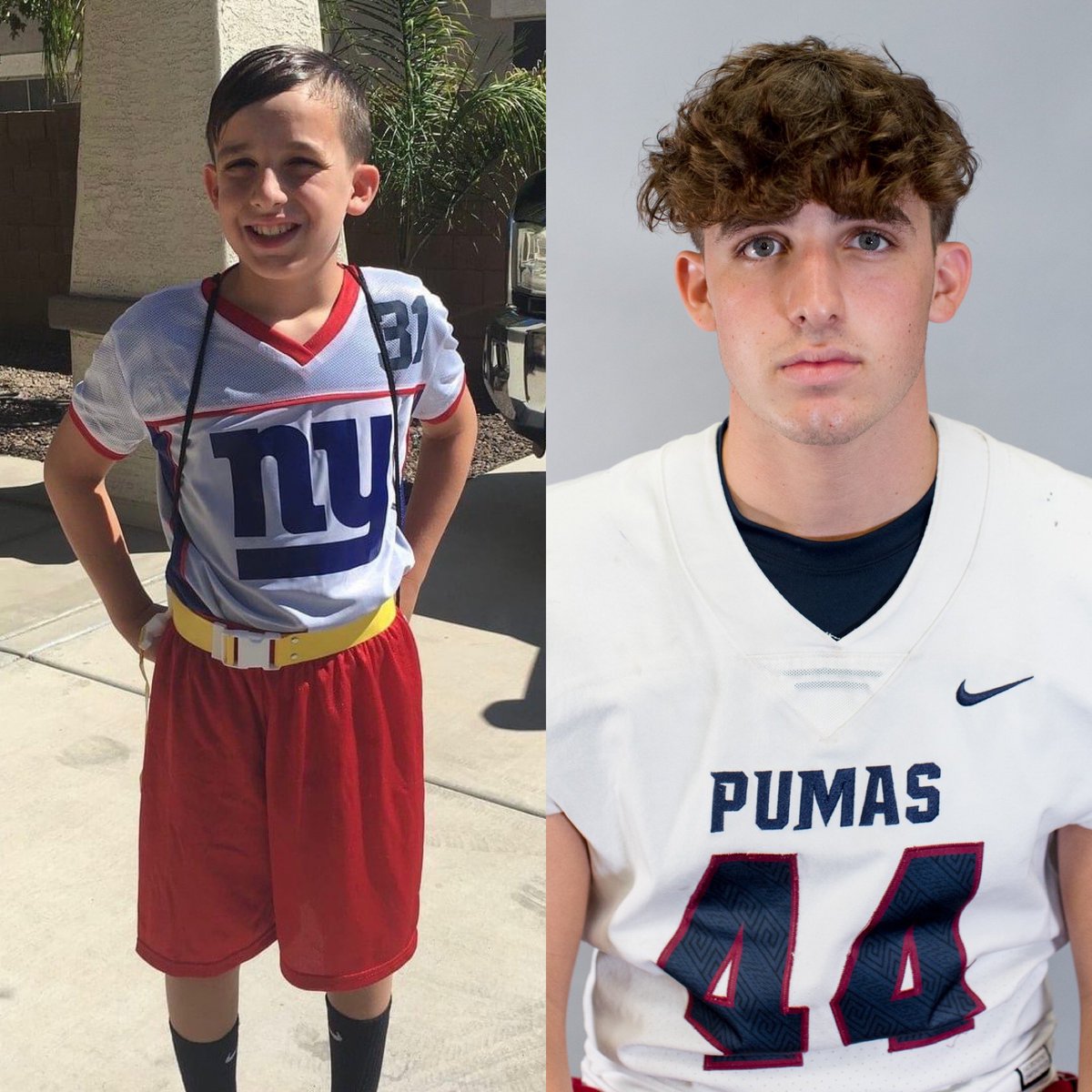 perrypumas's tweet photo. From Youth Sports to Varsity Football as a Perry Puma! #Classof2025 #Sands42 #Mesias30 #George83 #Knowles44 π https://t.co/ctplIYhQtS