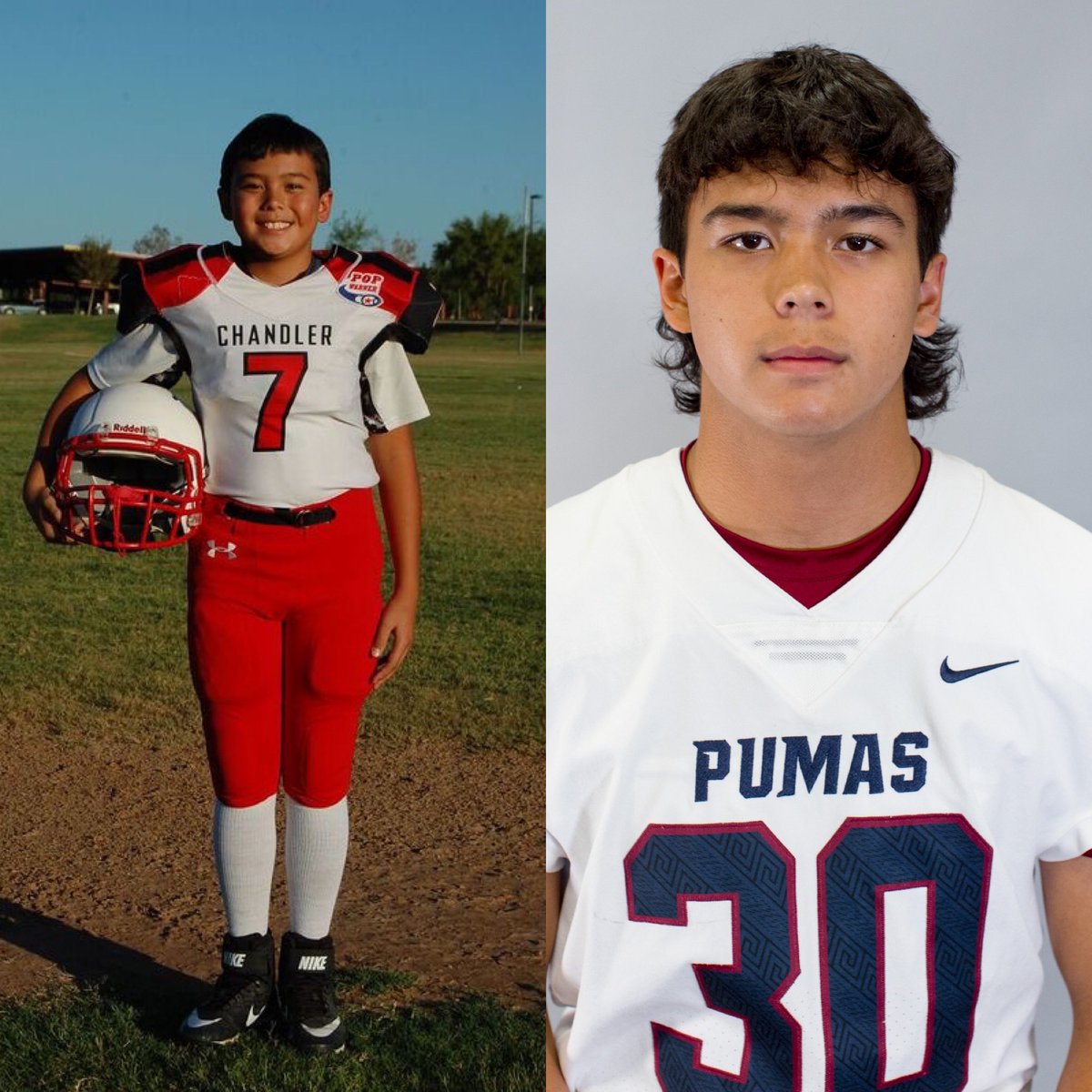perrypumas's tweet photo. From Youth Sports to Varsity Football as a Perry Puma! #Classof2025 #Sands42 #Mesias30 #George83 #Knowles44 π https://t.co/ctplIYhQtS