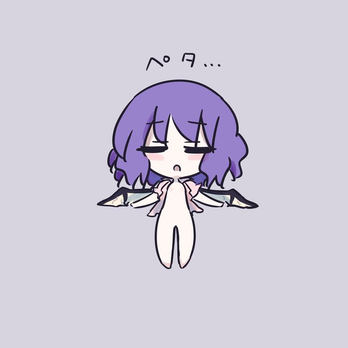 丸くて貧相な身体のレミリア 