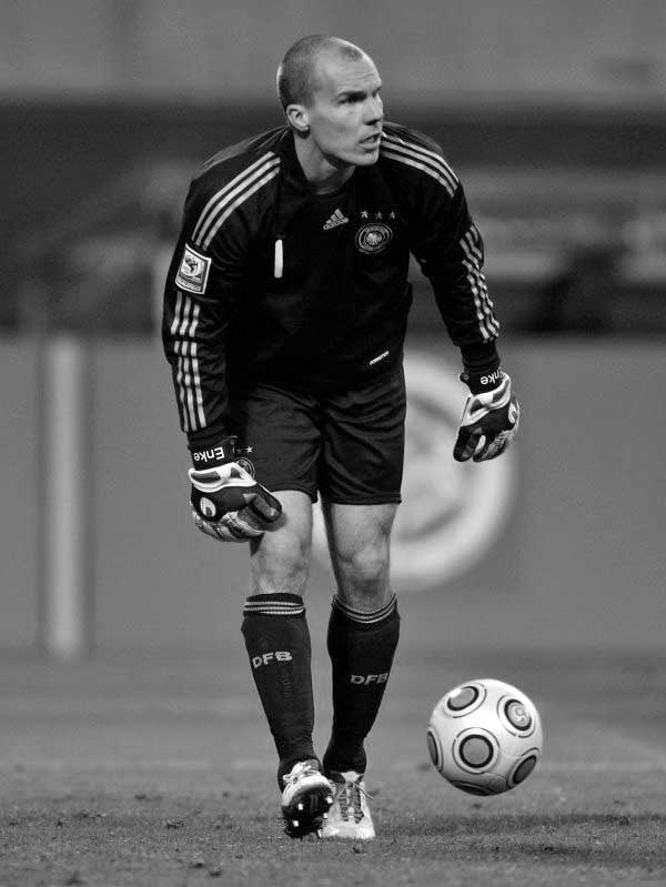 Robert Enke killed himself in 2009 after failing to beat depression 

As much as he helped on the field for us, im so ashamed to ever have employed such a rat like Vidal