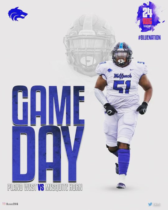 WolvesPlano's tweet photo. 🏈 Calling all Wolf Pack Football fans! 🐺 Join us this Thursday 8/24, 7:30pm @ Clark Stadium as we dominate Mesquite Horn in the season opener! Let's howl together! 🐾🔥 #wolfpackvictory #bluenation #wolfpack #wolfpride #txhsfb #txtoptalent #varsity @alexlee2916 https://t.co/67DUS5T7ed