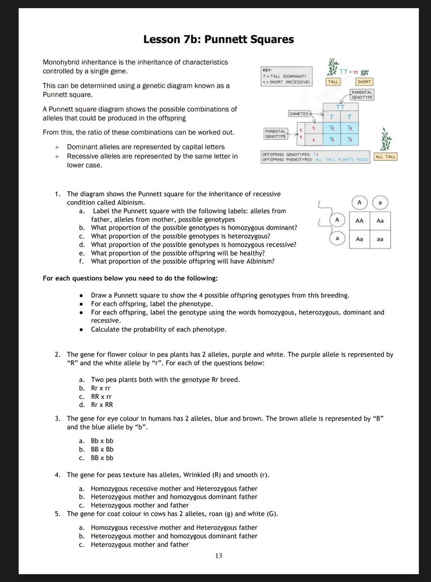 As promised I have now uploaded T5-7 AQA GCSE SLOP booklets onto my drive (link in my bio). They include triple content, core questions and required practical lessons. Thanks again to <a href="/MrARobbins/">Adam Robbins</a> for helping provide a base for my booklets! <a href="/cogscisci/">CogSciSci</a>  <a href="/chatbiology/">Chat Biology</a>