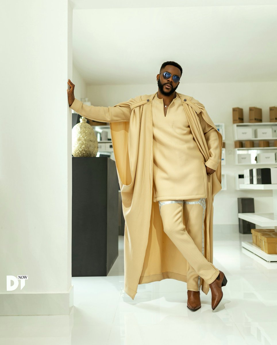 Ebuka's tweet photo. Cover/interview for DT Now 🗞 https://t.co/8bcDDTkcoS