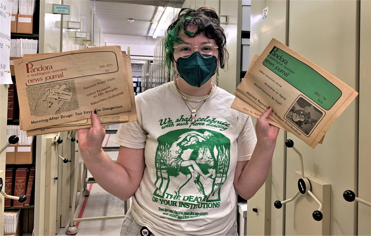 For their summer internship, Bella Rodriguez ’24 and Claire Keppler ’24 dove deep into the collections at the Tacoma Public Library's Northwest Room and Community Archives. tacomalibrary.org/blogs/post/sfi… #ToTheHeights #Tacoma