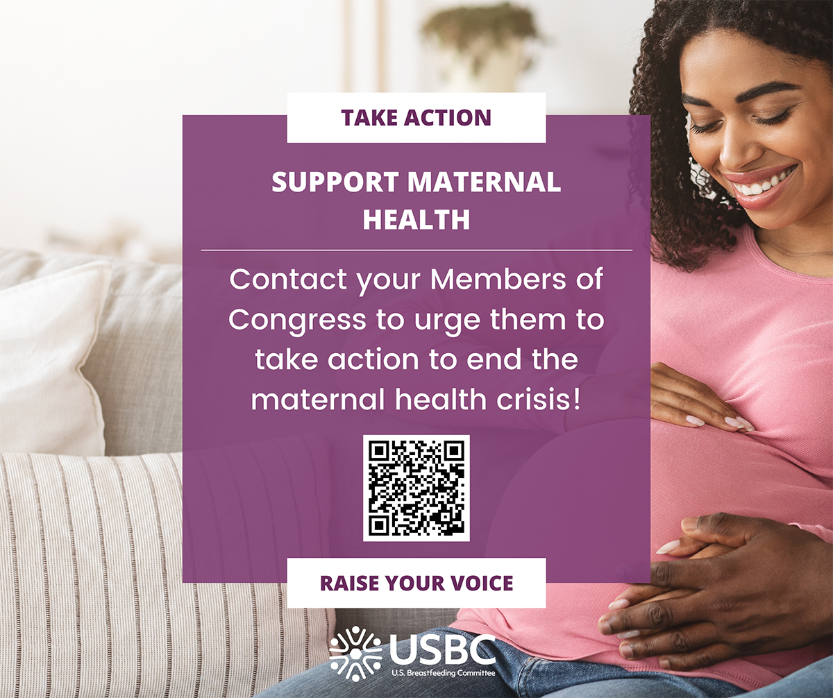 The United States is facing a maternal health crisis. Urge Congress to pass the Black Maternal Health Momnibus: bit.ly/41z4b8F #NBM23 #NationalBreastfeedingMonth